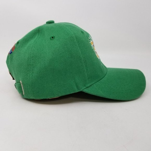 Loteria Nacional Bueno Suerte 38 Millones Strapback Hat Green Spanish Back Logo - Picture 2 of 8